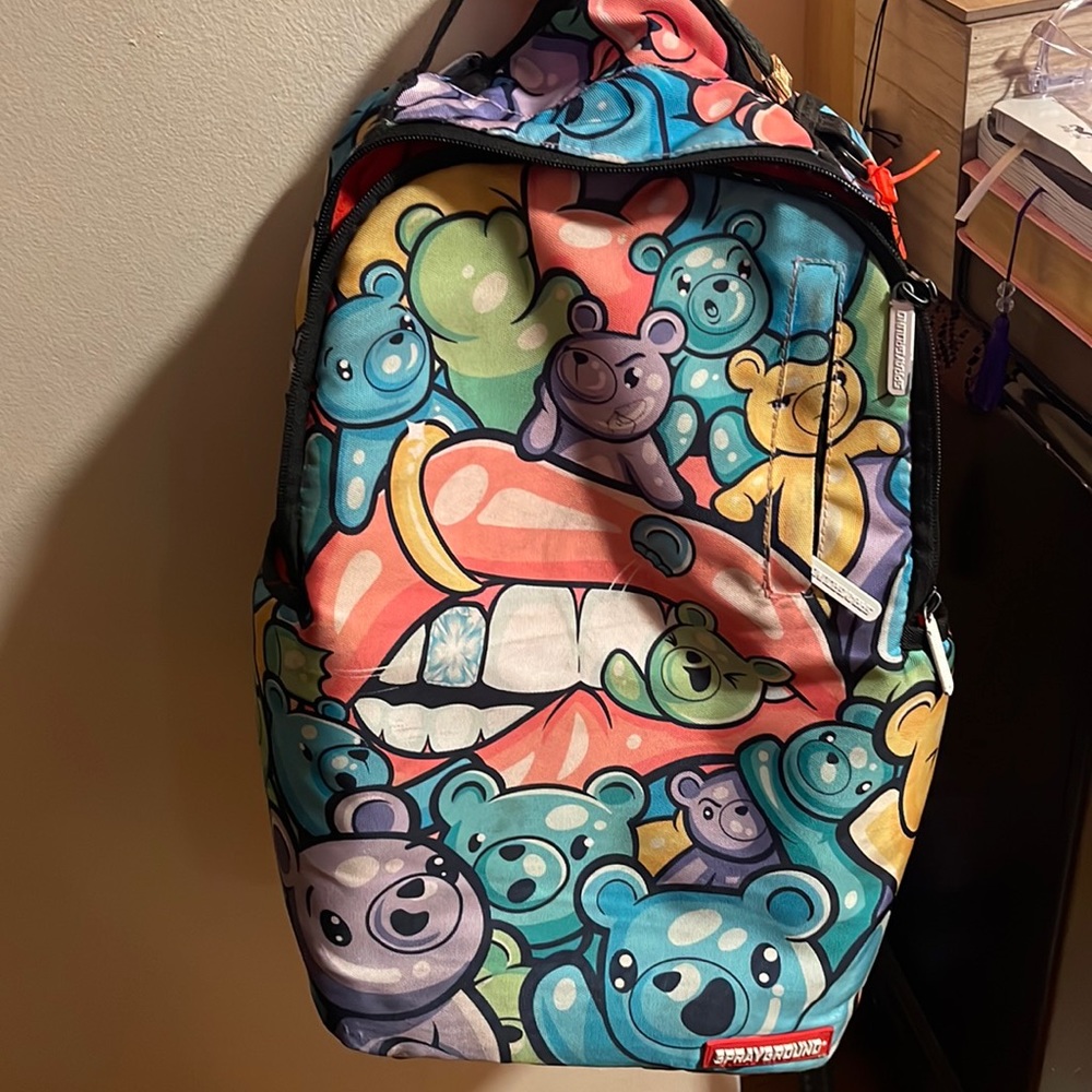 Sprayground gummy bear bookbag-LAST CHANCE TO PURCHASE 4/30/23!